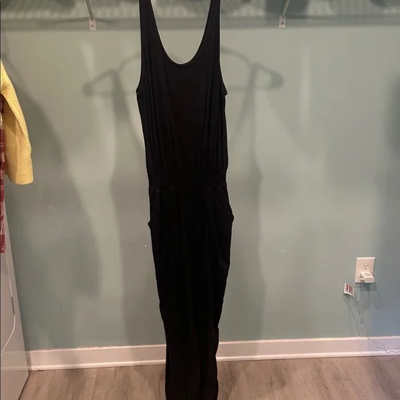 Aerie charcoal jumpsuit - Picture 5 of 7
